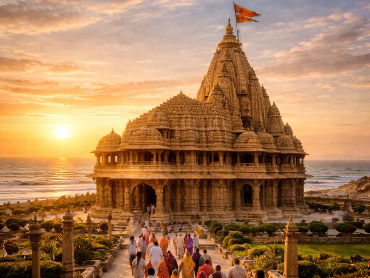 Somnath Temple Timings: 7 Important Darshan Slots, Aarti Schedule & Visitor Guide (2026)