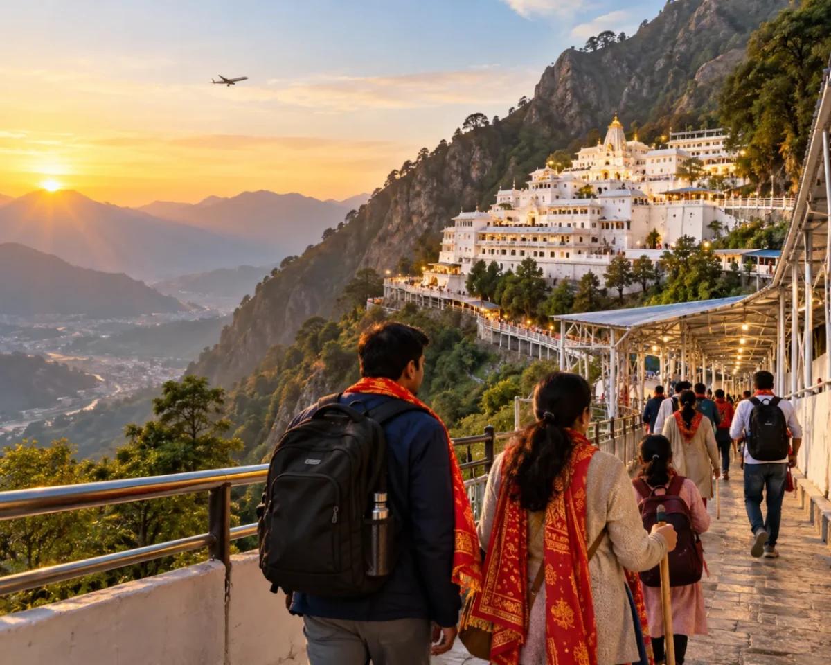 Mata Vaishno Devi Traditional Trek Yatra - From Jammu