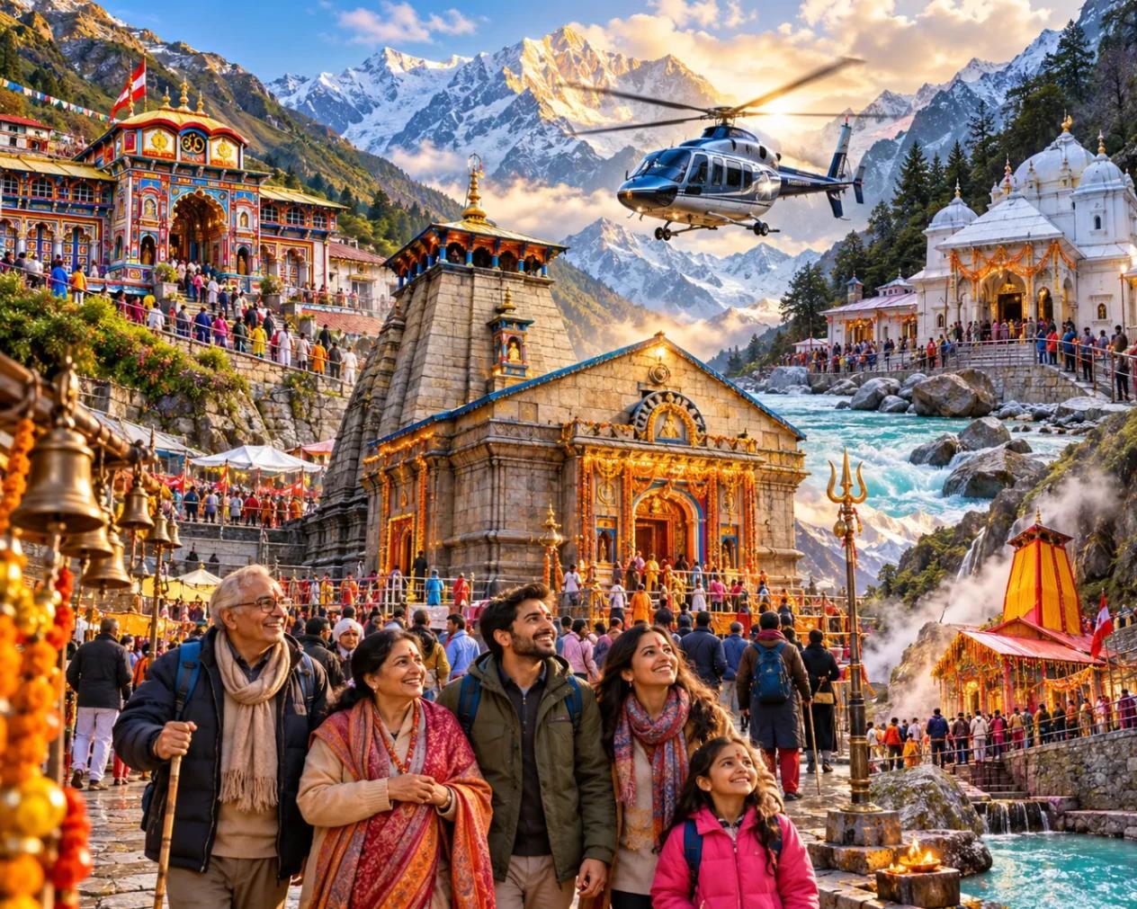 Tirth Premium Char Dham with Kedarnath Helicopter